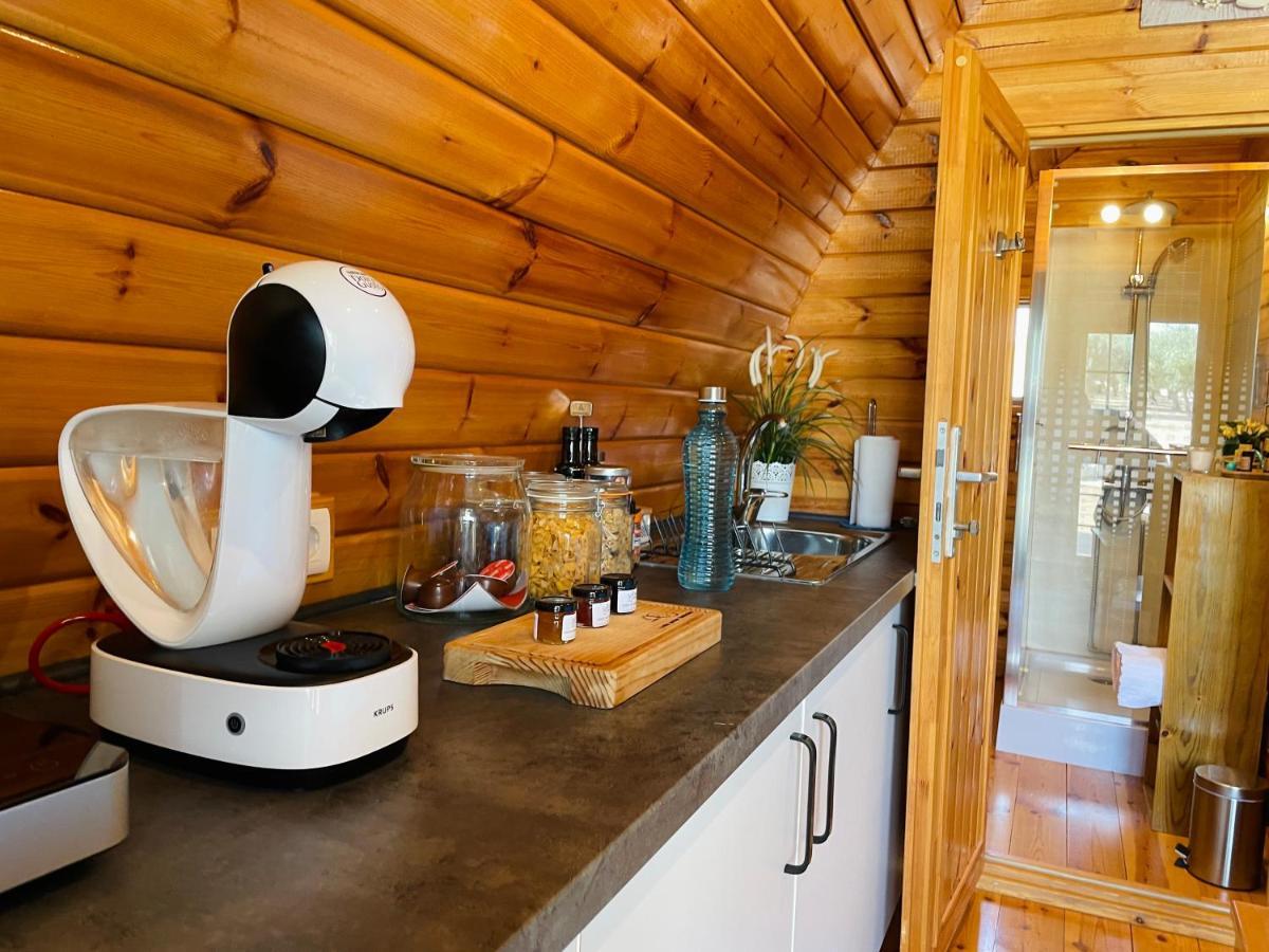 Гостевой дом Glamping Turquesa, Feel And Relax In A Wood House Corredoura Экстерьер фото