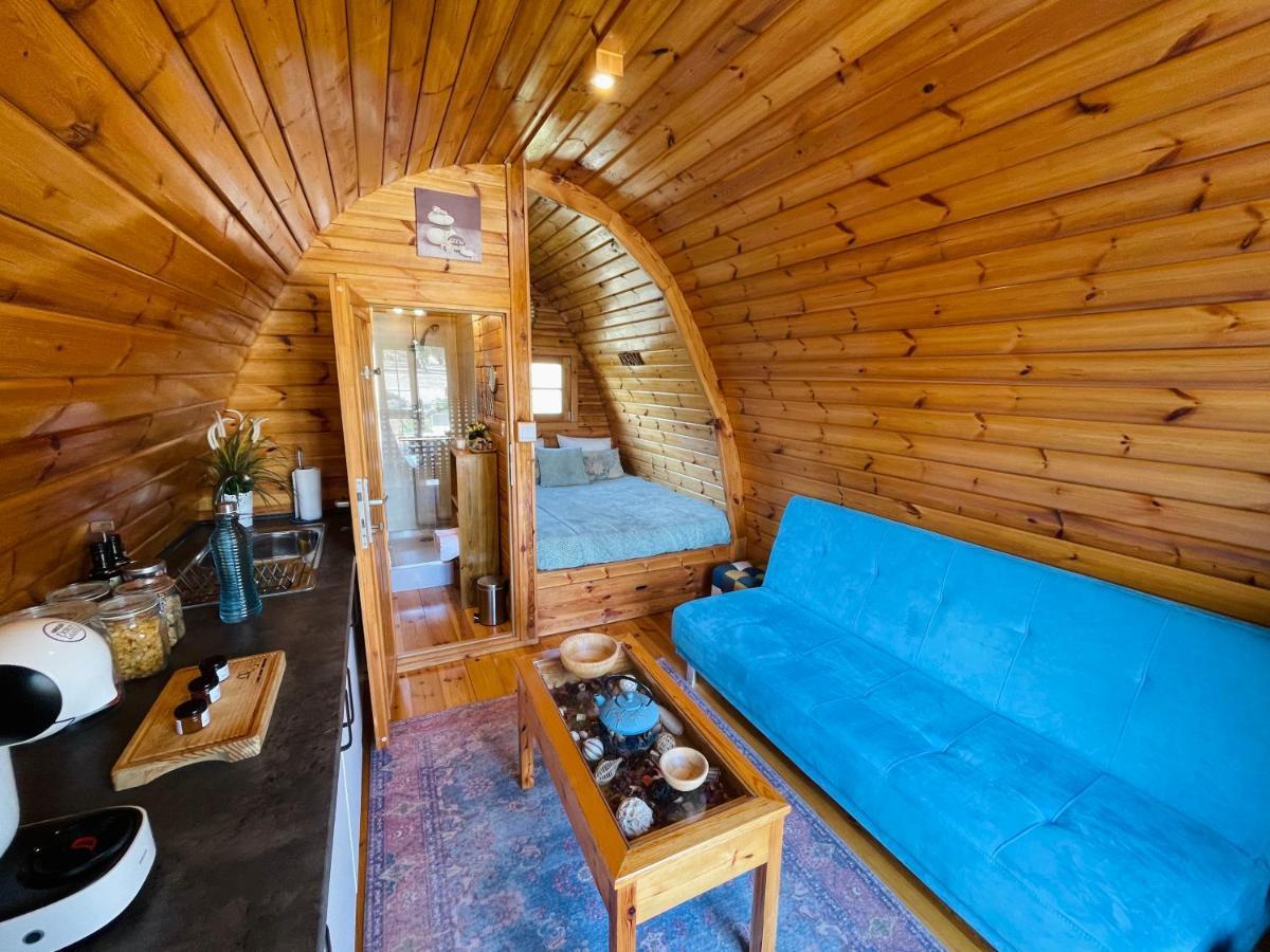 Гостевой дом Glamping Turquesa, Feel And Relax In A Wood House Corredoura Экстерьер фото