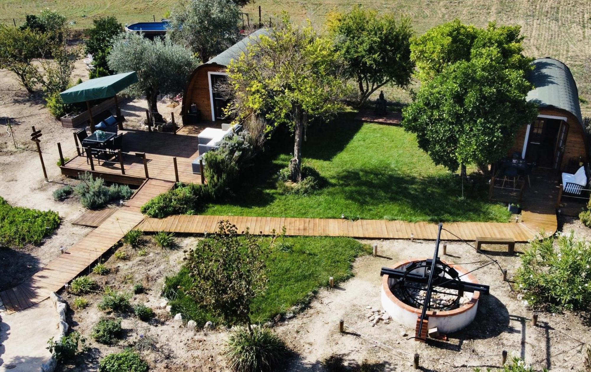 Гостевой дом Glamping Turquesa, Feel And Relax In A Wood House Corredoura Экстерьер фото